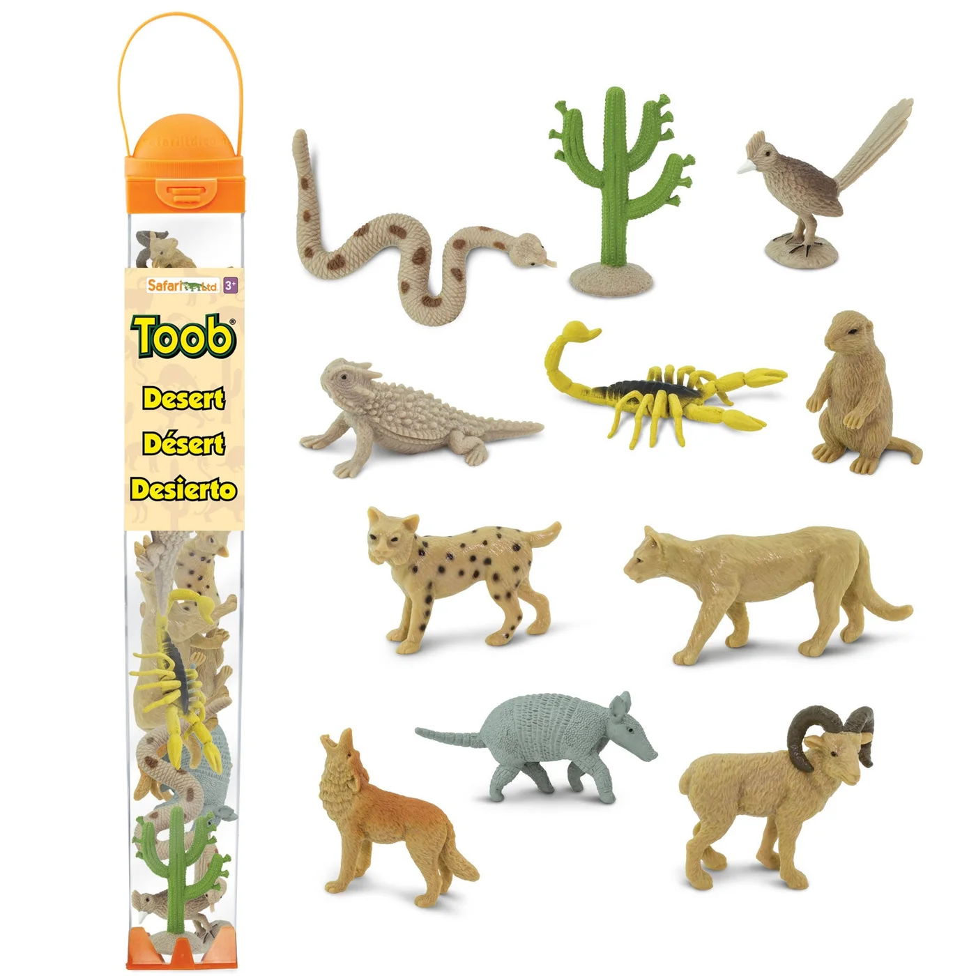 Desert TOOB 11-Piece Set — manufacturer reference view 1 — staged scenery not included