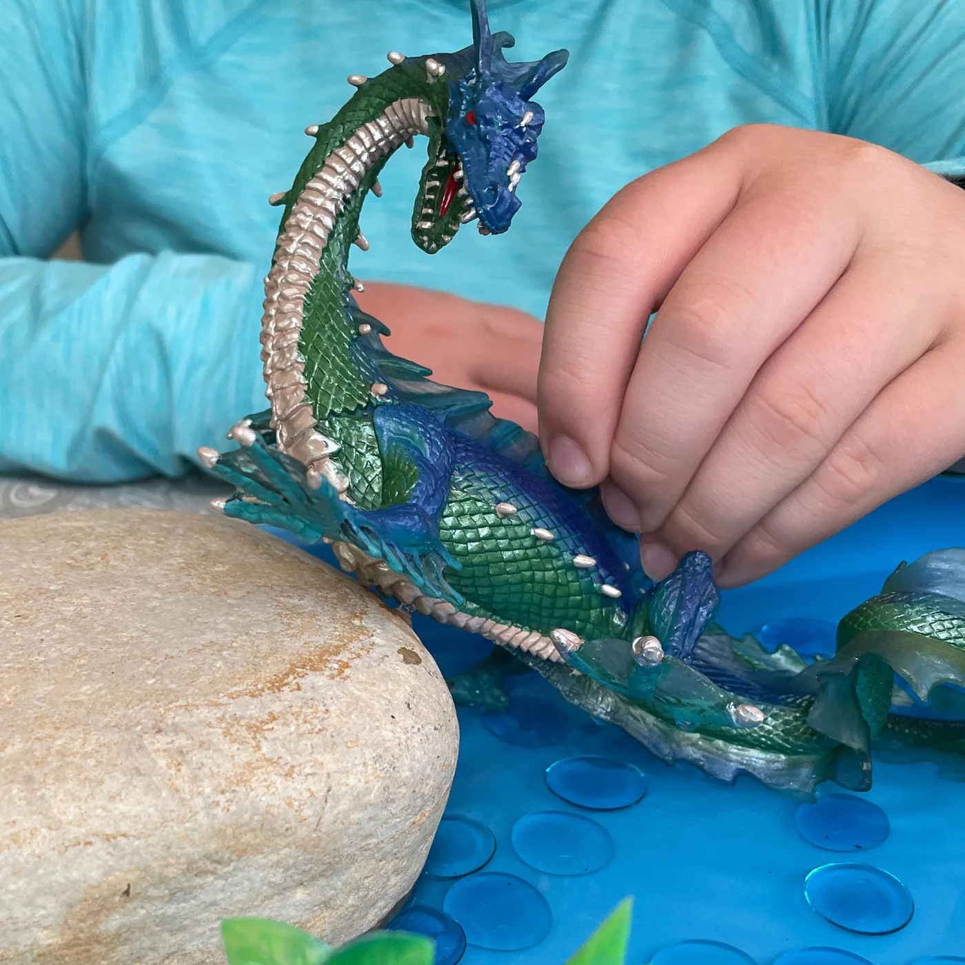 Sea Dragon Figure — manufacturer reference view 8 — staged background props not included