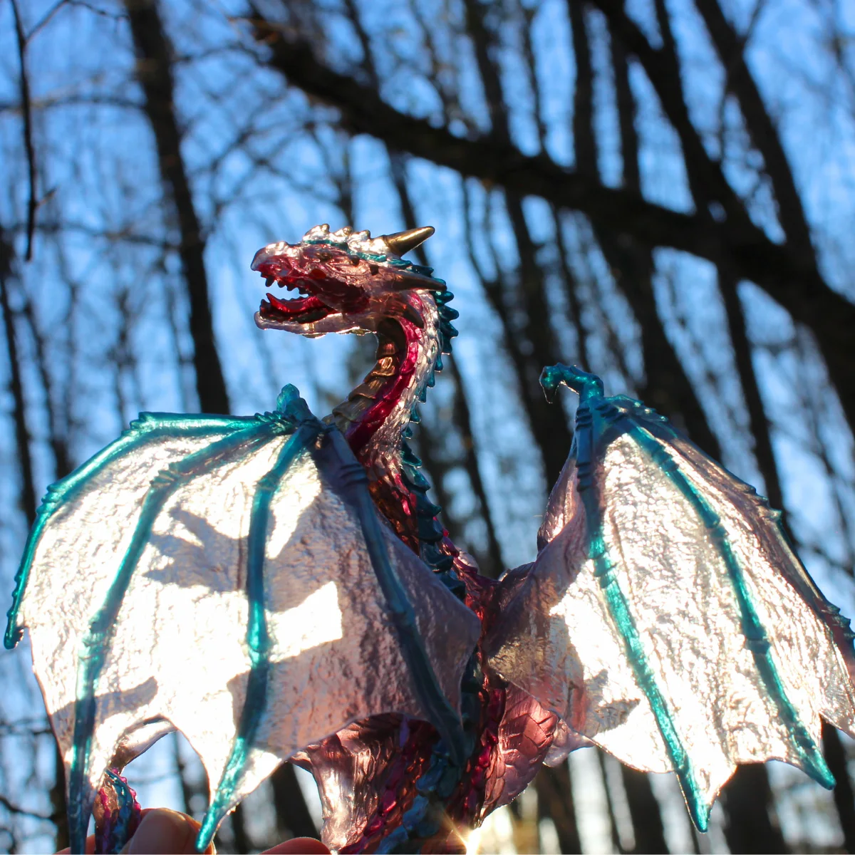 Cloud Dragon Figure — manufacturer reference view 7 — staged background props not included