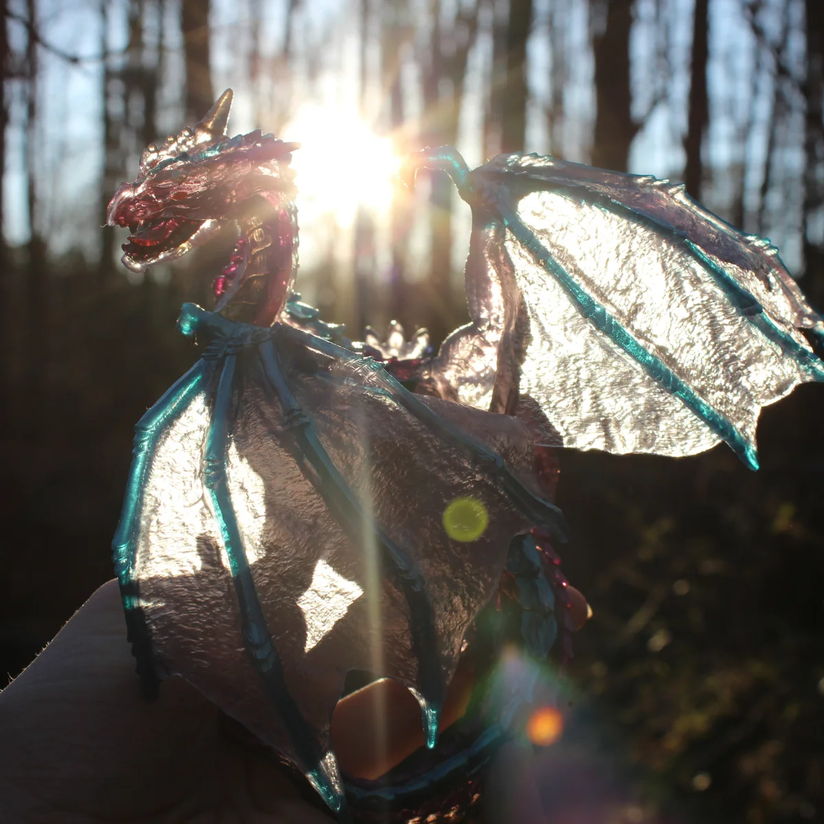 Cloud Dragon Figure — manufacturer reference view 8 — staged background props not included