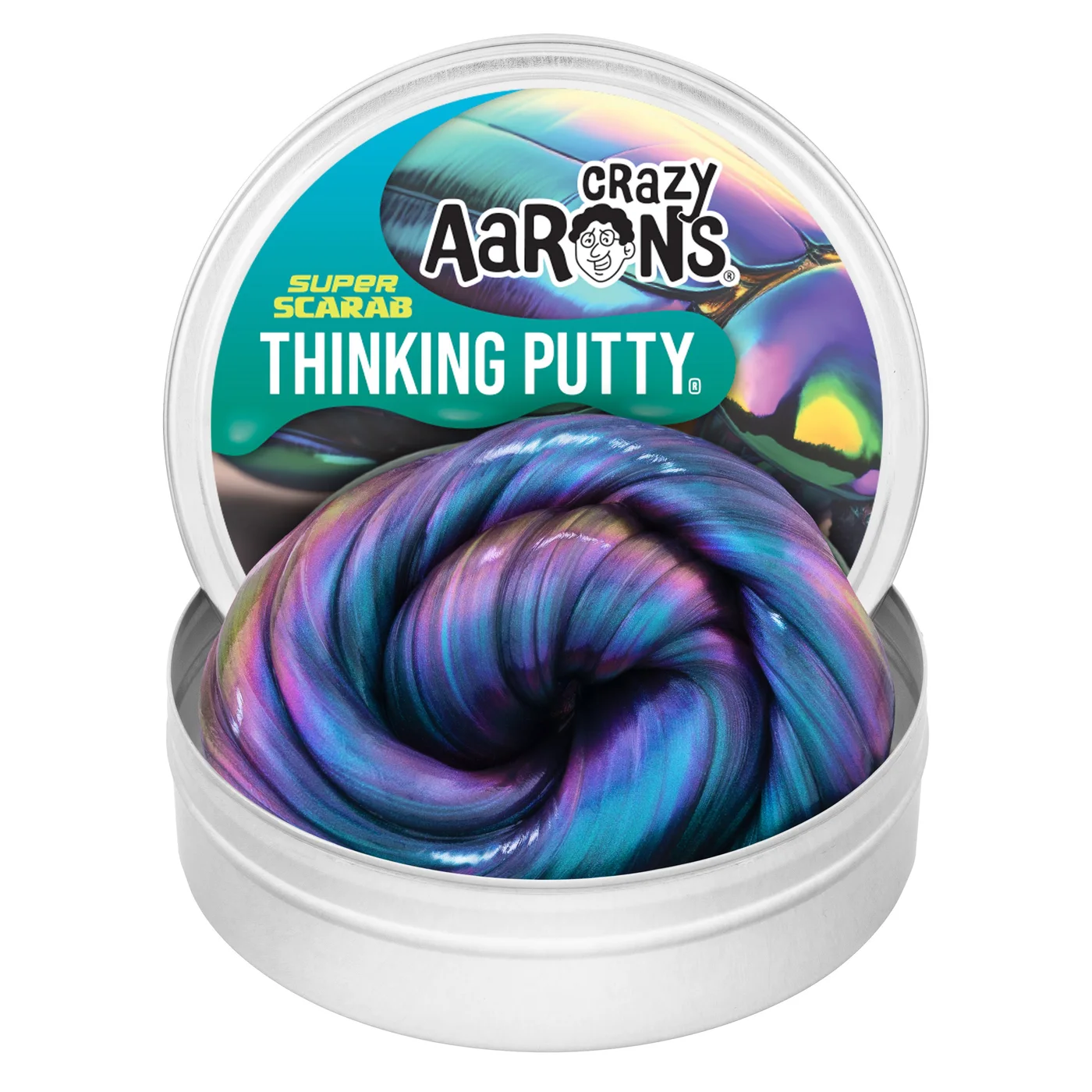 Super Scarab Thinking Putty SC020 Full-Size Tin — manufacturer reference view 1 — maker effect demonstration, not a Findweave hands-on test