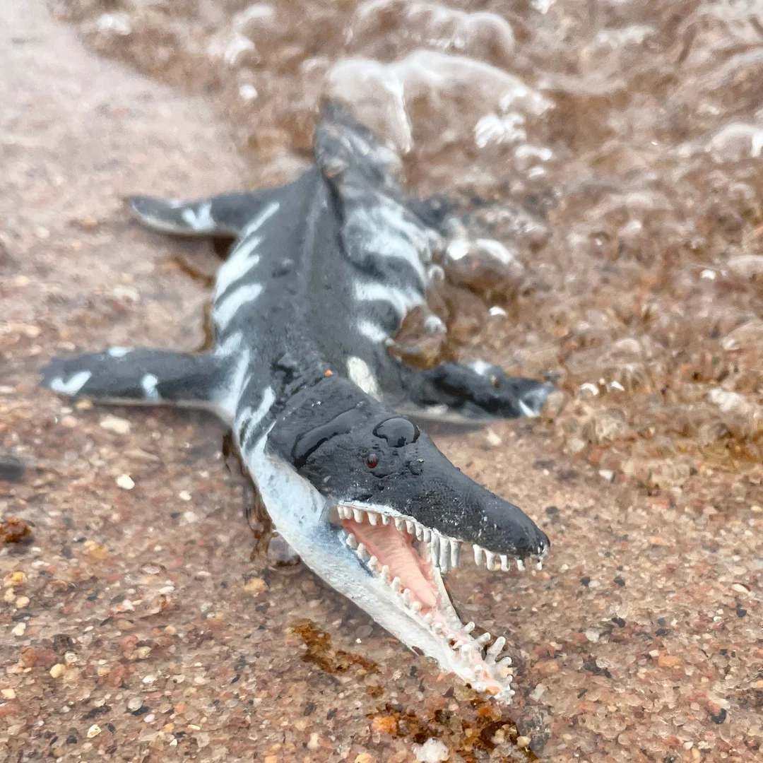 Liopleurodon Figure — manufacturer reference view 6 — staged props not included