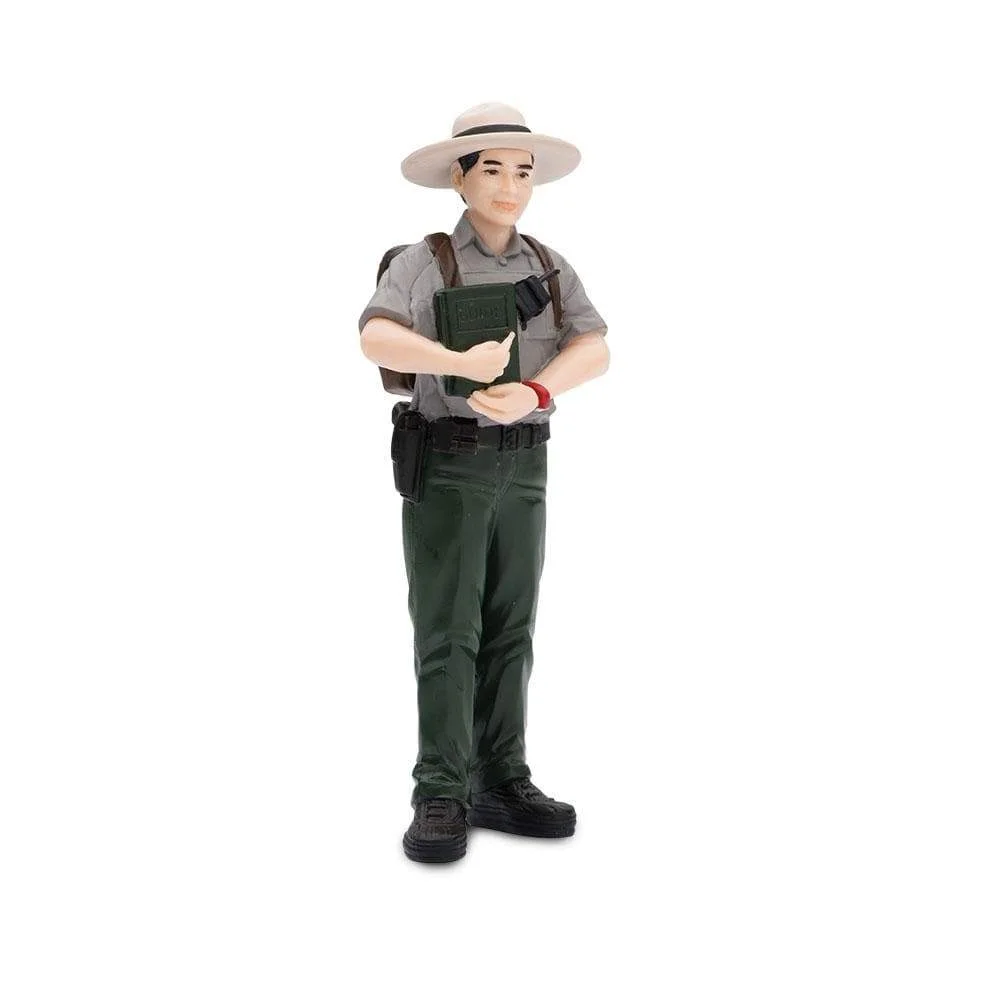 Jim the Park Ranger Figure — manufacturer reference view 1 — staged props not included