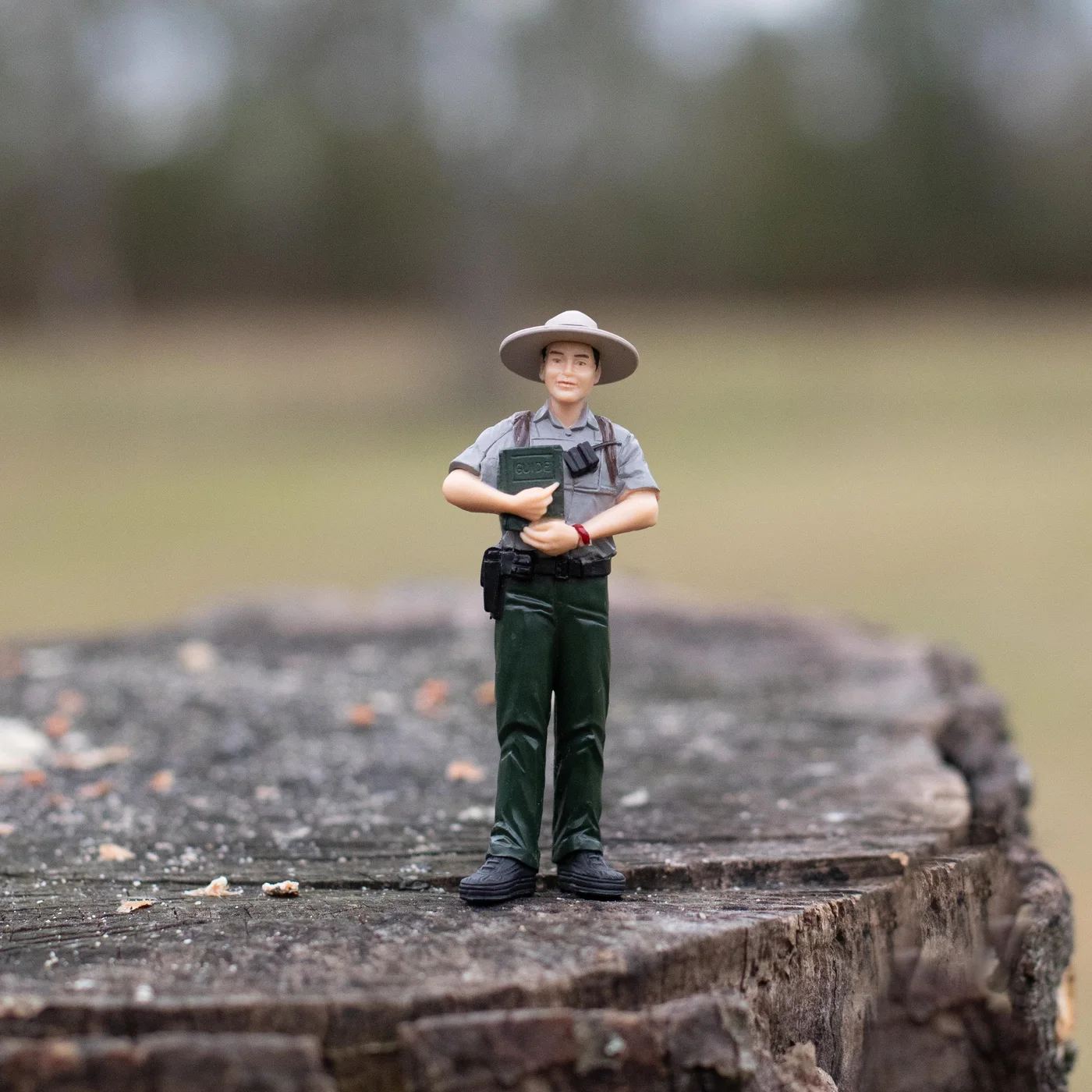 Jim the Park Ranger Figure — manufacturer reference view 6 — staged props not included