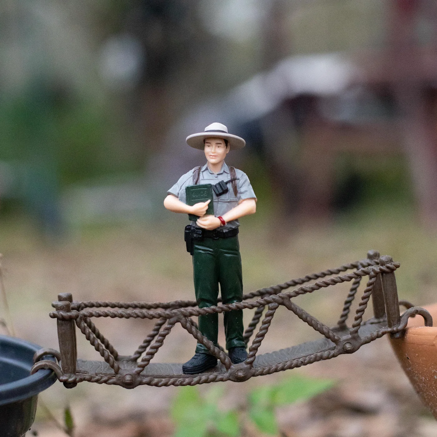 Jim the Park Ranger Figure — manufacturer reference view 7 — staged props not included