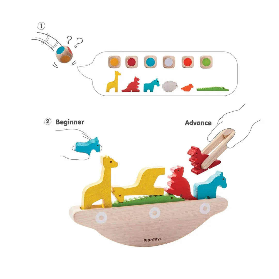 Balancing Boat Wooden Game 5136 — manufacturer reference view 7