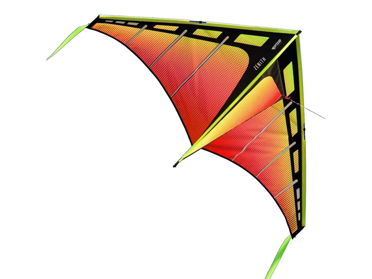 Zenith 5 Single-Line Delta Kite, Infrared — manufacturer reference view 3 — range package photo shows alternatives; large add-on tail not assumed included