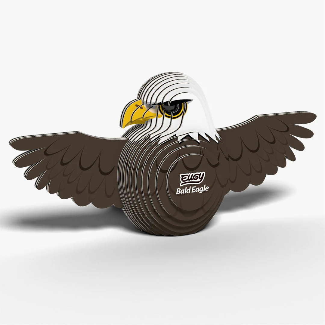 022 Bald Eagle 3D Paper Craft Kit — manufacturer reference view 2
