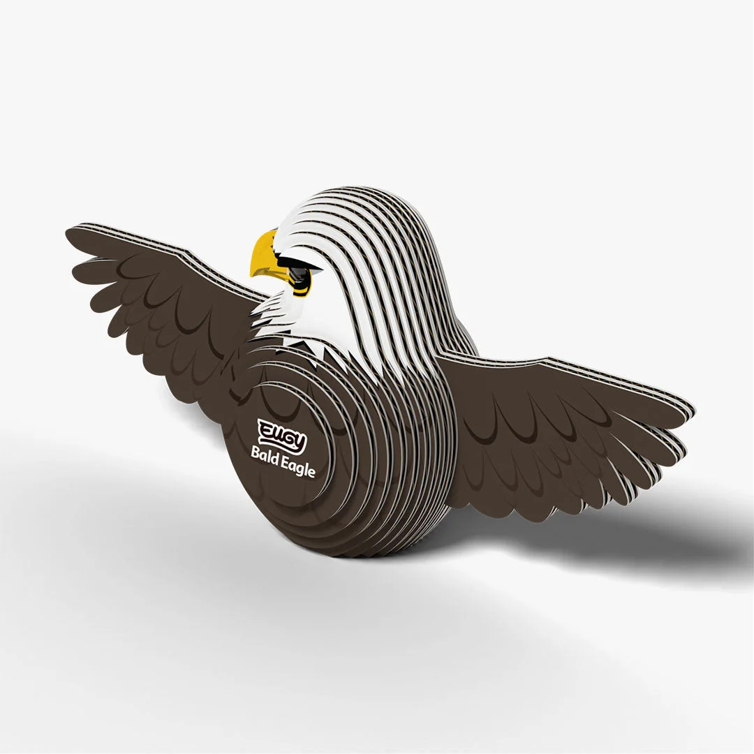 022 Bald Eagle 3D Paper Craft Kit — manufacturer reference view 4