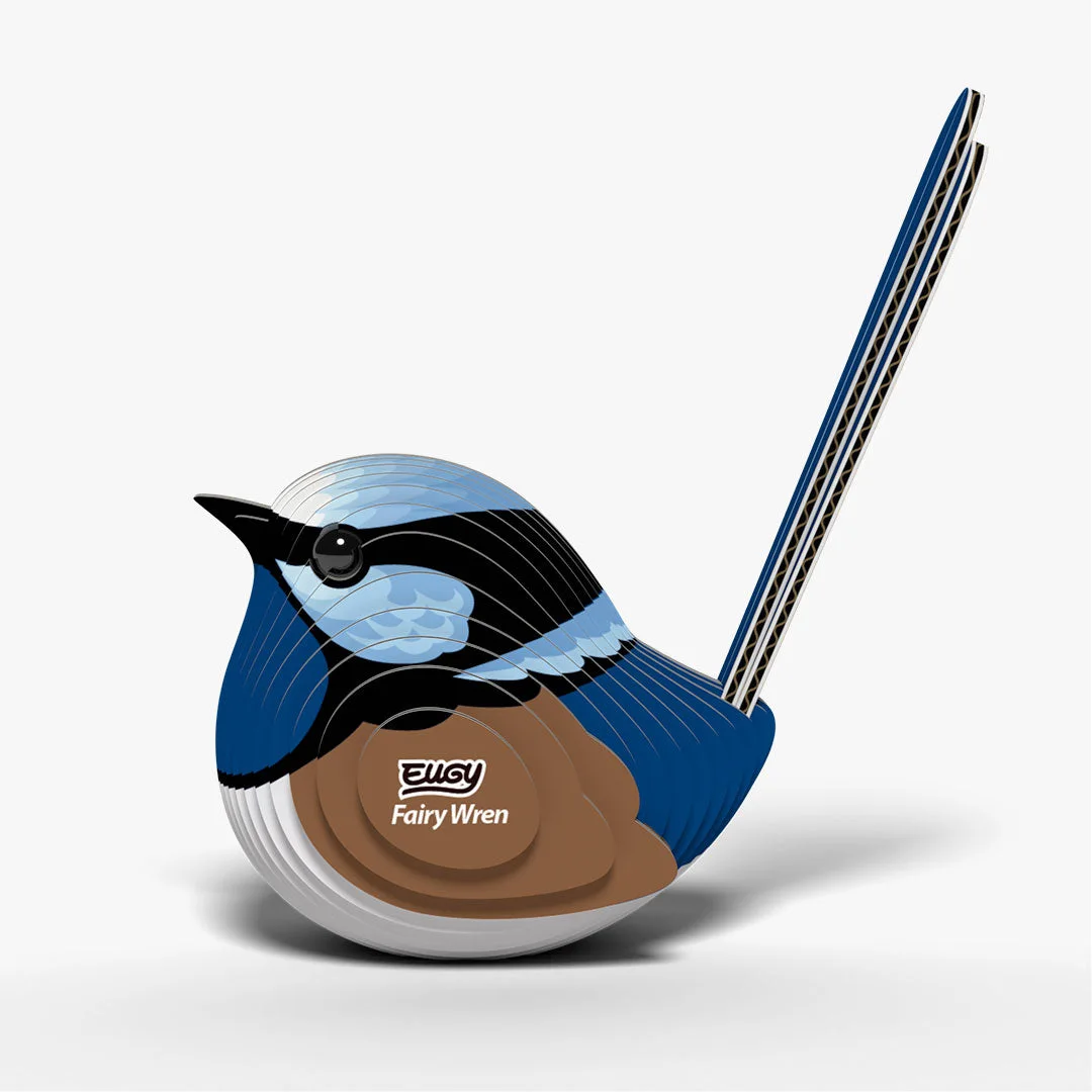 025 Fairy Wren 3D Paper Craft Kit — manufacturer reference view 3