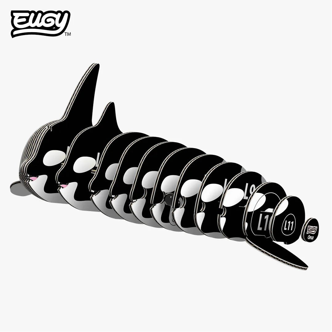 Orca 020 28 Piece Paper Craft Kit — manufacturer reference view 5 — assembled reference model; supplied as a kit