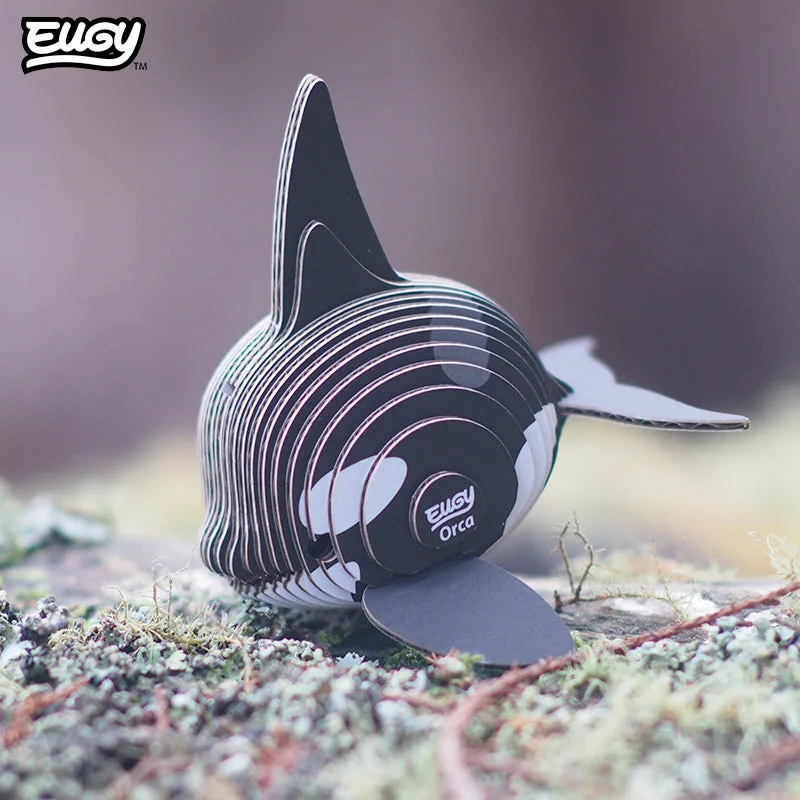Orca 020 28 Piece Paper Craft Kit — manufacturer reference view 7 — assembled reference model; supplied as a kit