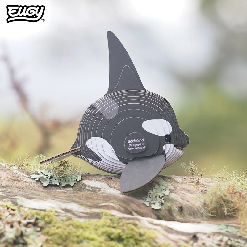 Orca 020 28 Piece Paper Craft Kit — manufacturer reference view 8 — assembled reference model; supplied as a kit