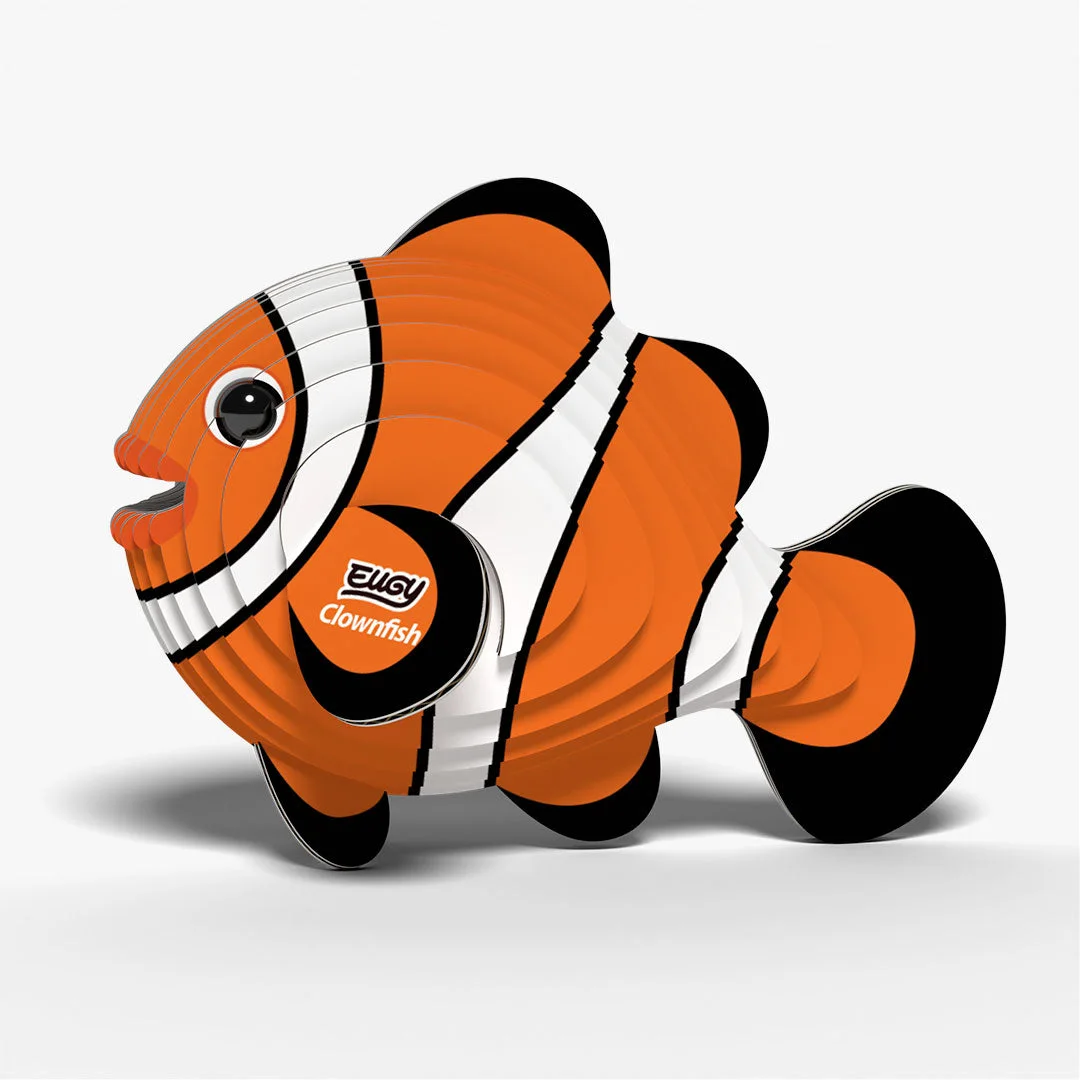 Clownfish 037 Layered Paper 3D Puzzle Kit — manufacturer reference view 4 — assembled or exploded reference of an unassembled paper kit