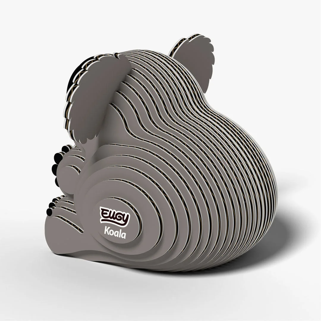 Koala 016 33 Piece Paper Craft Kit — manufacturer reference view 4 — assembled reference model; supplied as a kit
