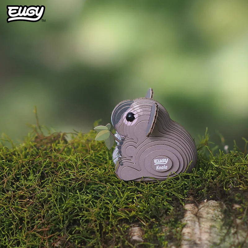 Koala 016 33 Piece Paper Craft Kit — manufacturer reference view 7 — assembled reference model; supplied as a kit