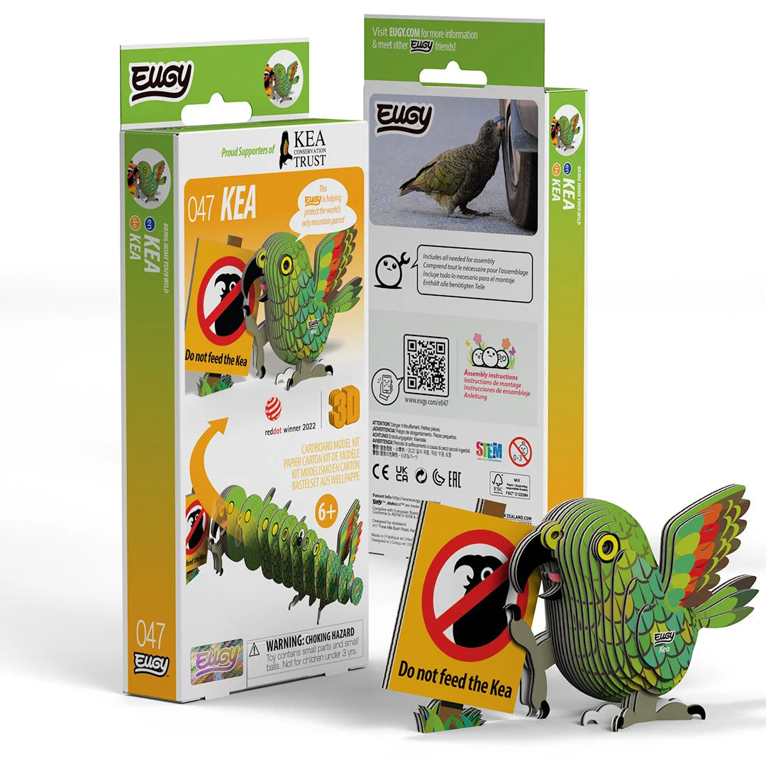 047 Kea 3D Paper Craft Kit — manufacturer reference view 5