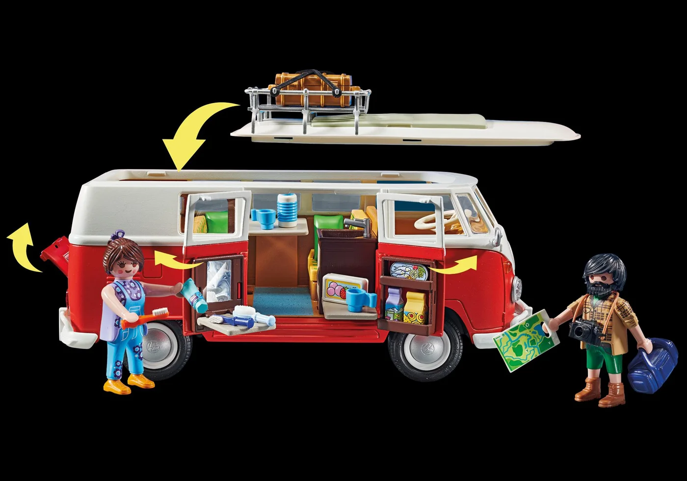 Volkswagen T1 Camping Bus 70176 — manufacturer reference view 7