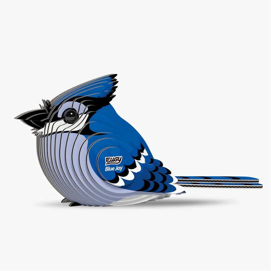 Blue Jay 067 Layered Paper 3D Puzzle Kit — manufacturer reference view 1 — assembled or exploded reference of an unassembled paper kit