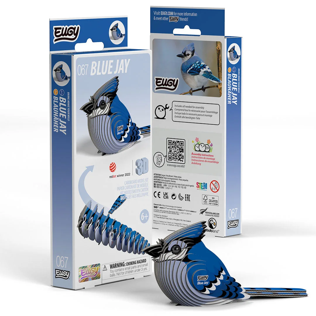 Blue Jay 067 Layered Paper 3D Puzzle Kit — manufacturer reference view 6 — assembled or exploded reference of an unassembled paper kit