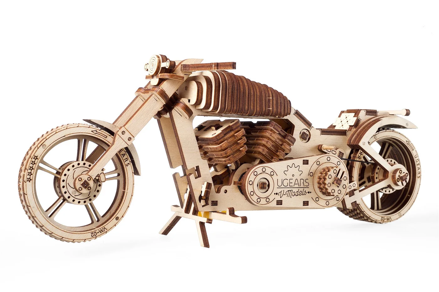Bike VM-02 assembled reference — side angle