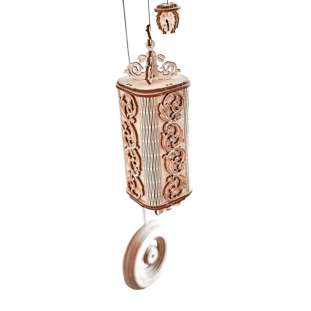 weight and pendulum detail — manufacturer reference