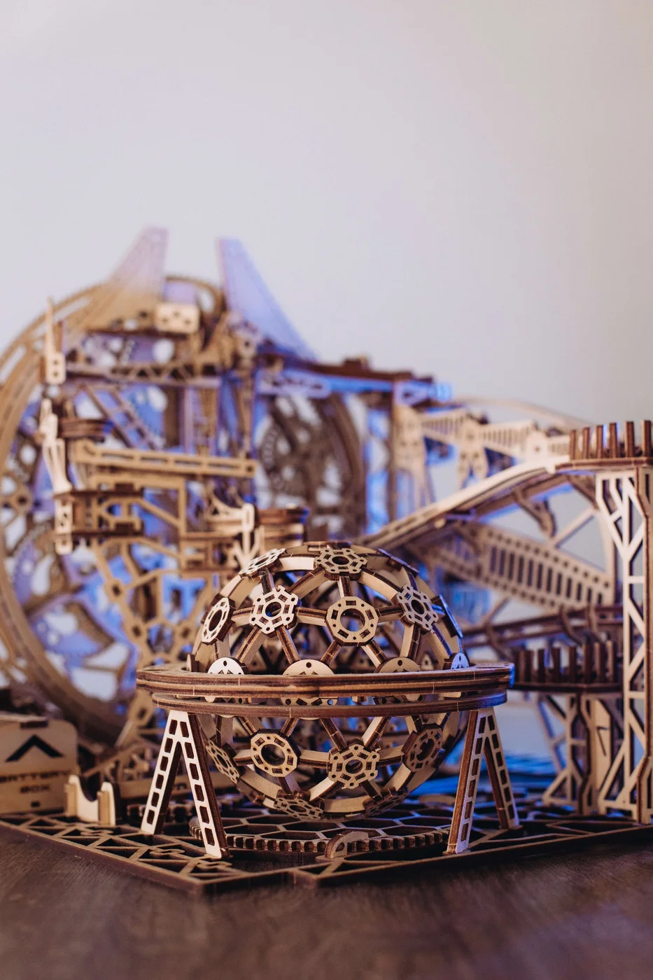 marble mechanism close-up — manufacturer reference