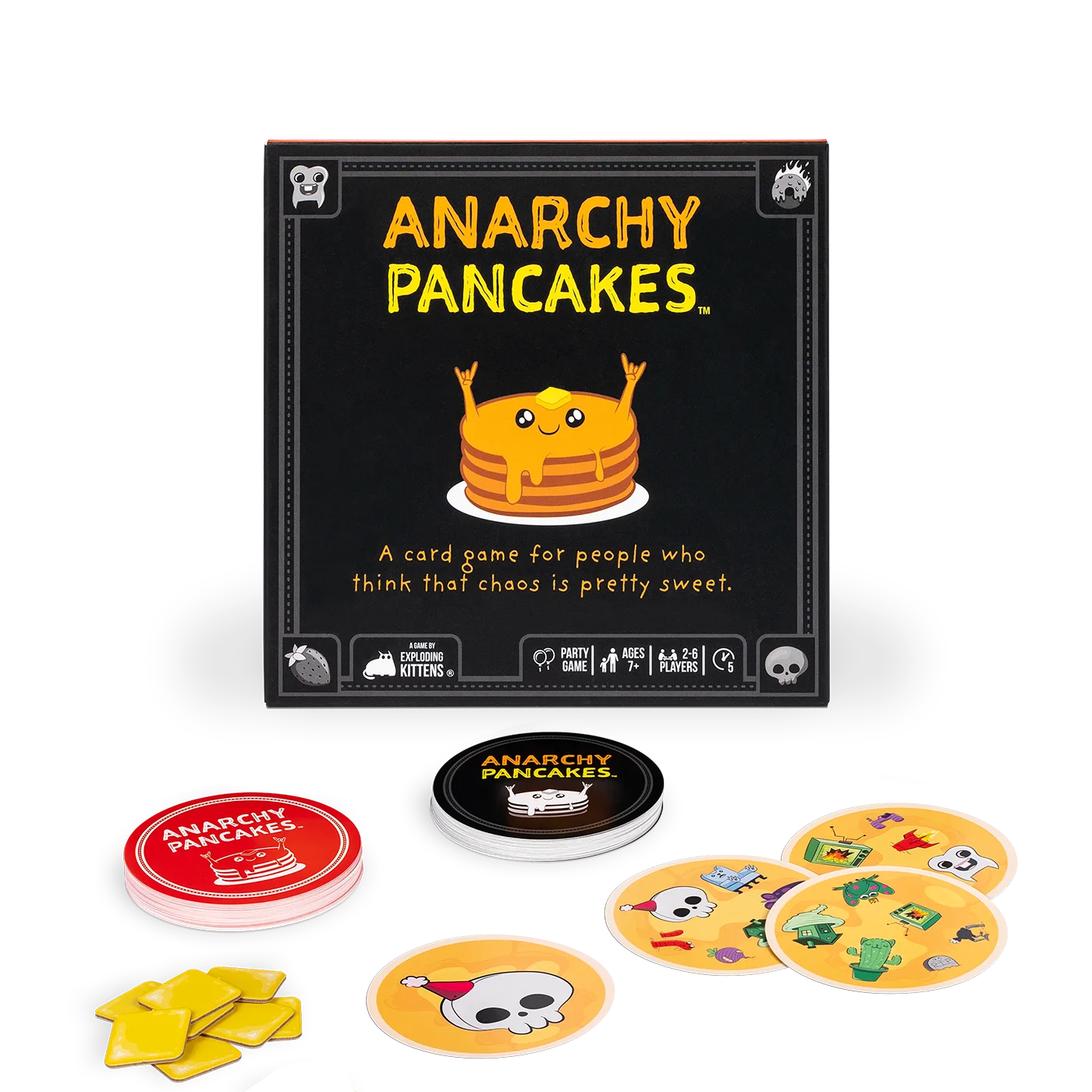 Anarchy Pancakes original edition — publisher promotional reference, not Findweave play testing