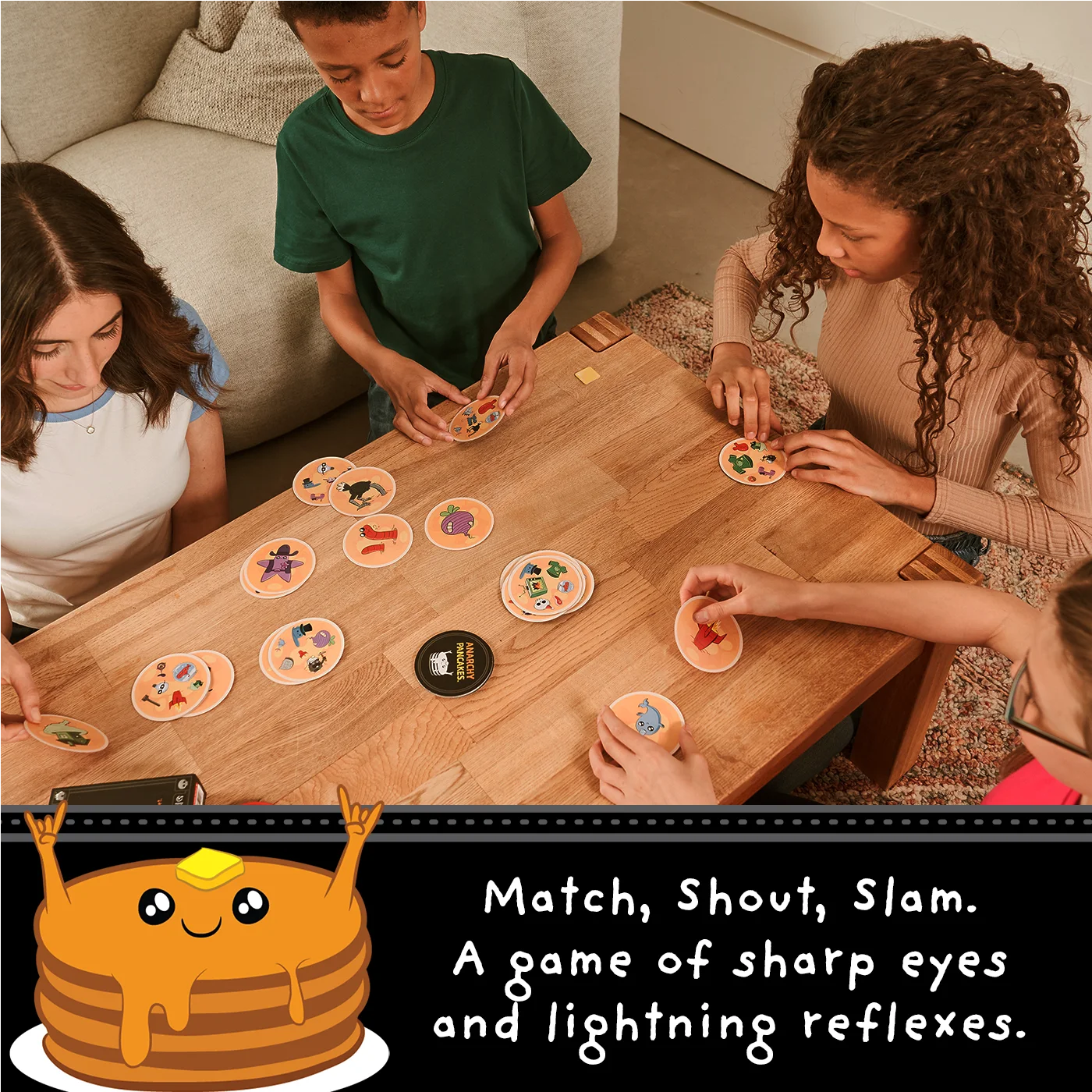 Anarchy Pancakes original edition — publisher promotional reference, not Findweave play testing