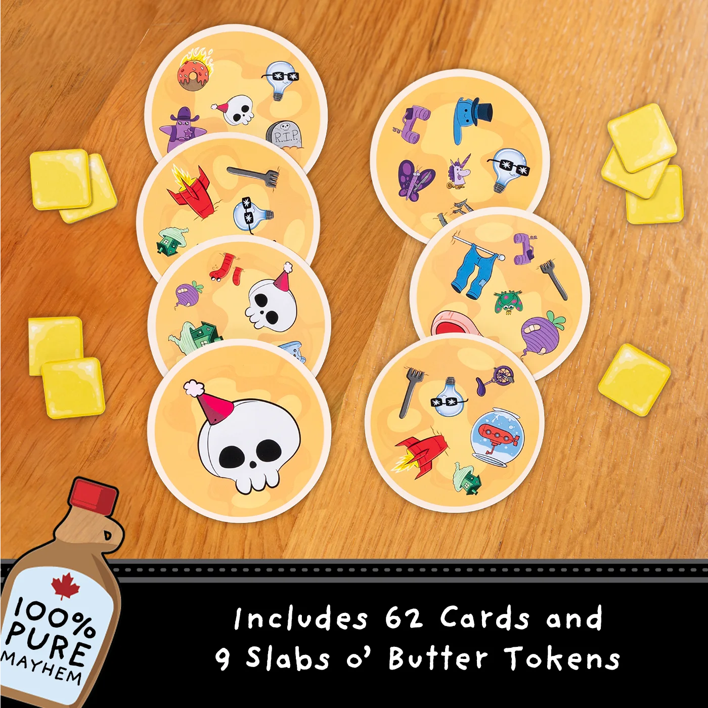 Anarchy Pancakes original edition — publisher promotional reference, not Findweave play testing