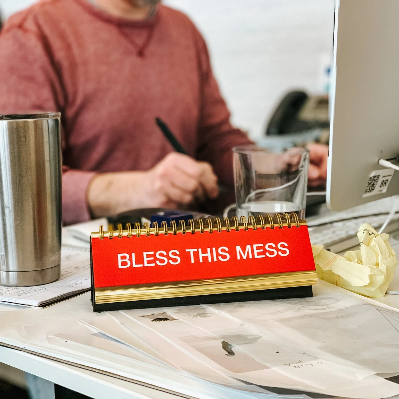 Daily Desk Plaque Desktop Flip Book 5280884 — manufacturer gallery view 2