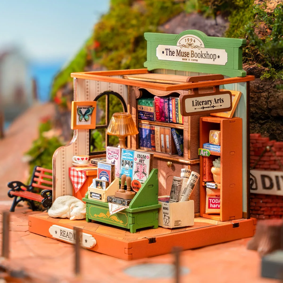 The Muse Bookshop Miniature House DS040 — manufacturer gallery view 2