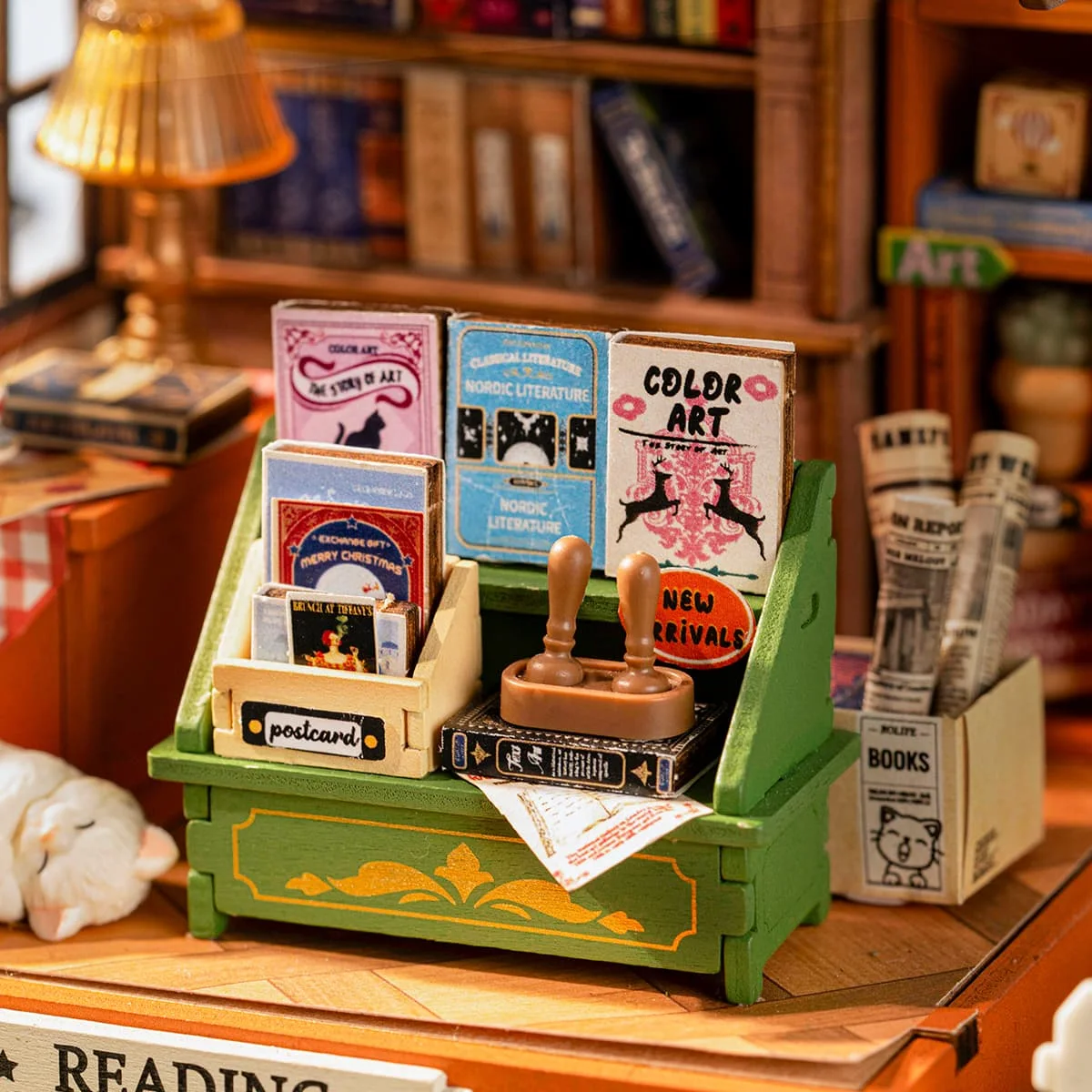 The Muse Bookshop Miniature House DS040 — manufacturer gallery view 3