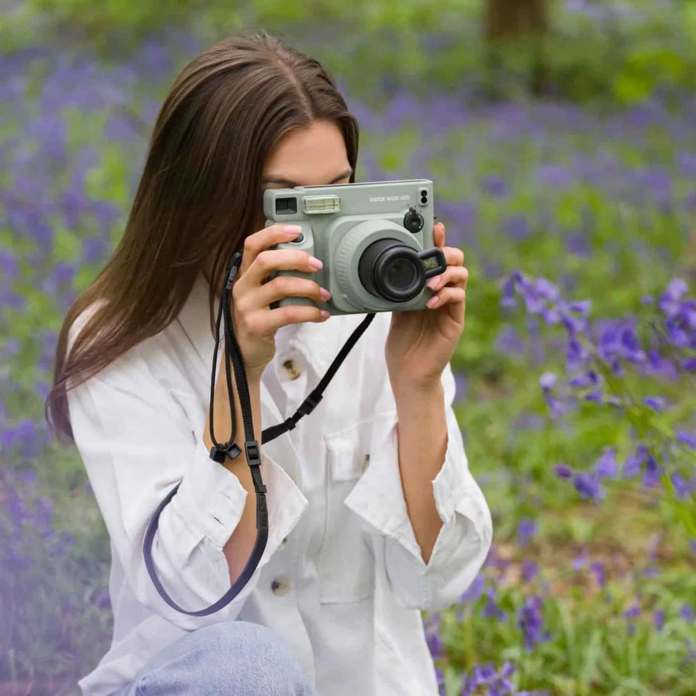 INSTAX WIDE 400 Instant Camera Sage Green — manufacturer gallery view 11