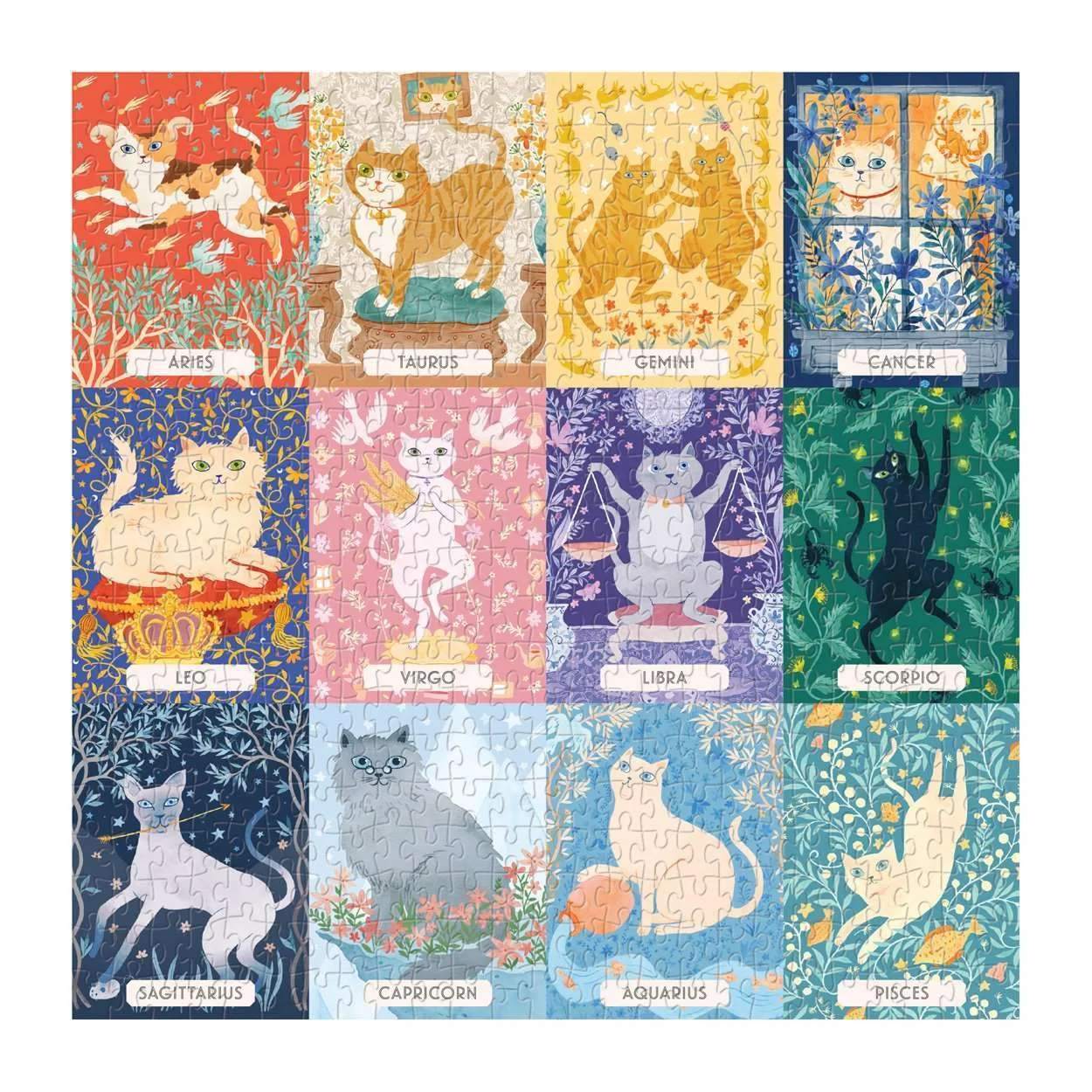 Full zodiac-cat artwork