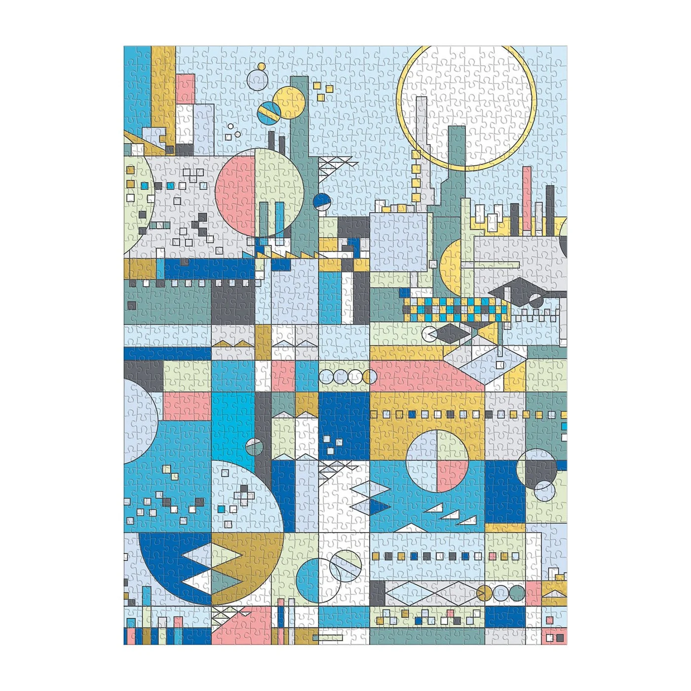 assembled geometric city — manufacturer reference