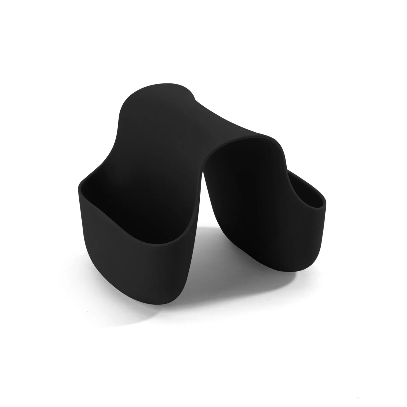 black two-sided caddy — manufacturer reference