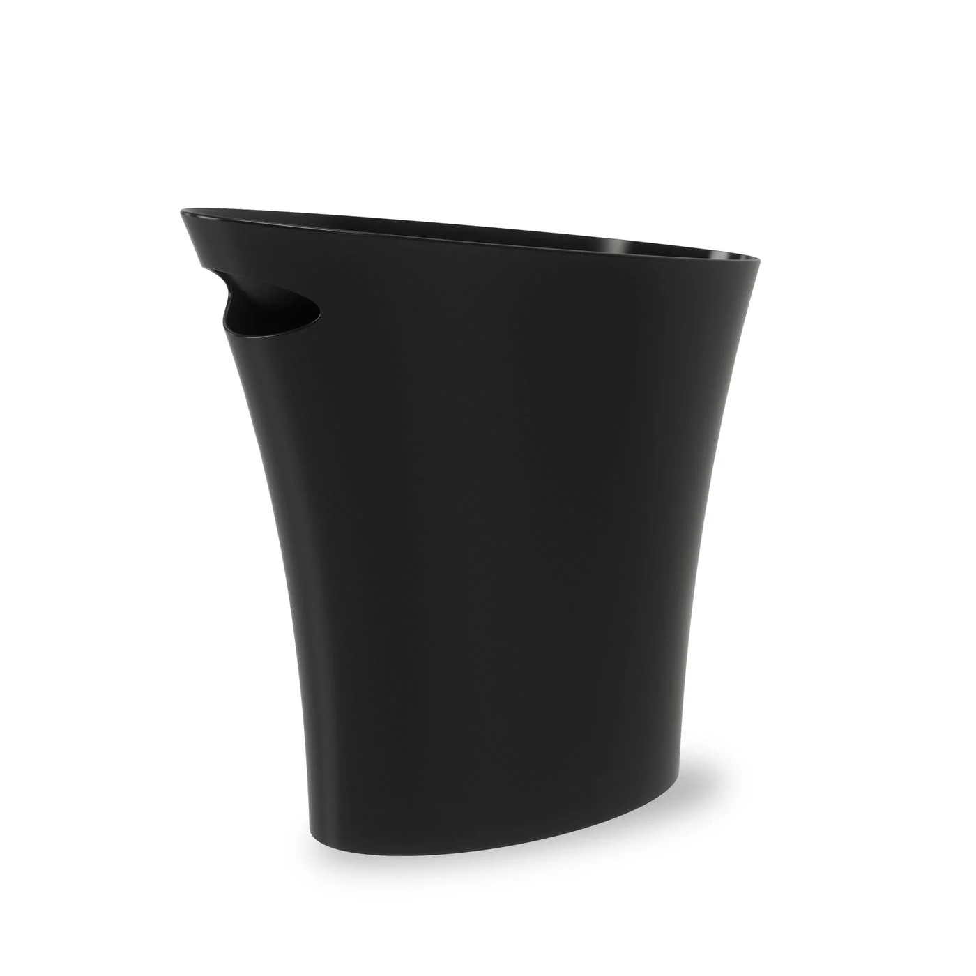 black open bin with integrated handle — manufacturer reference