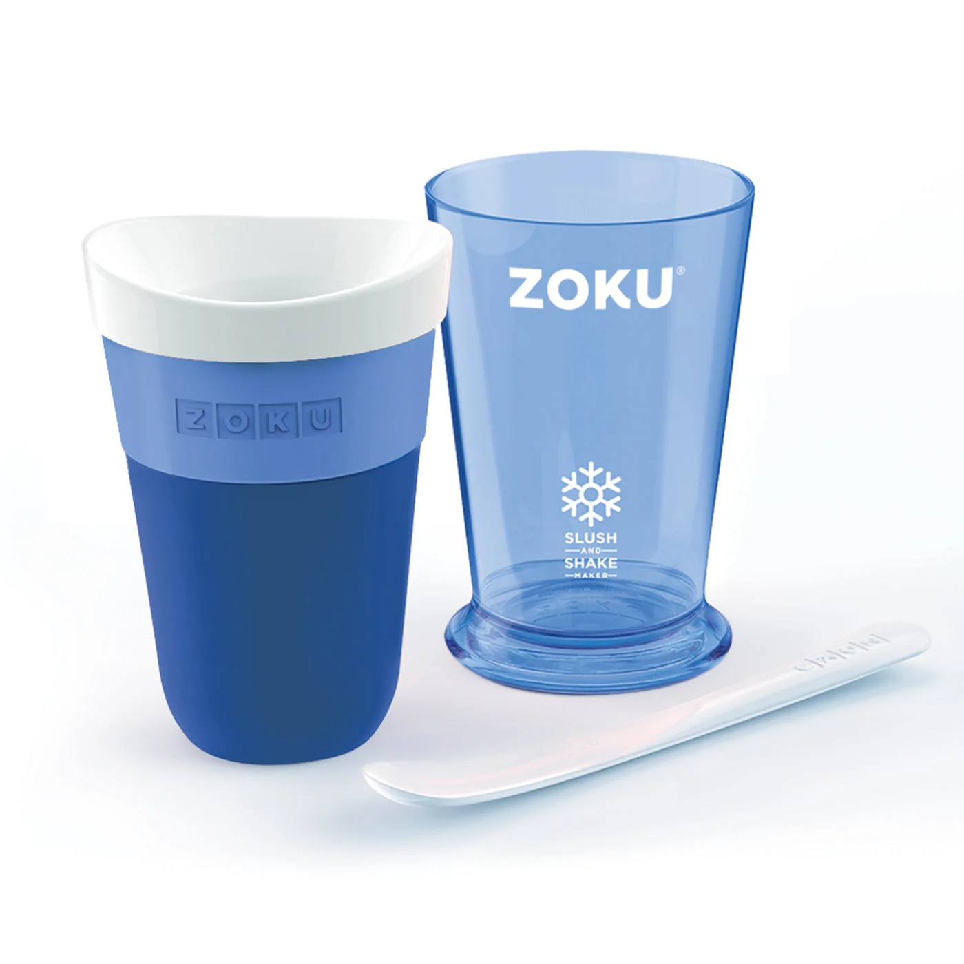 Inner core, protective cup and spoon components