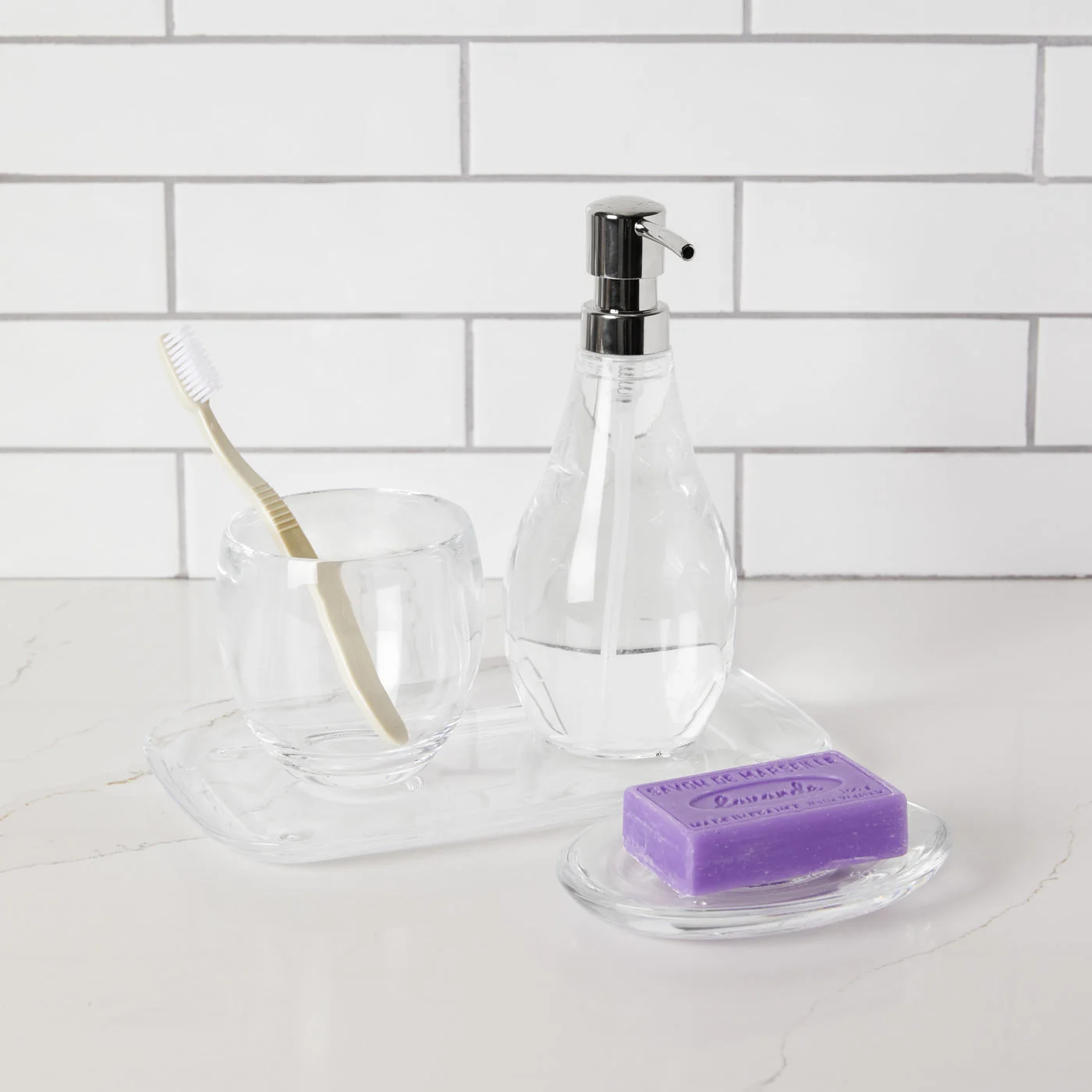 Droplet family scene; selected product is tray only — manufacturer reference