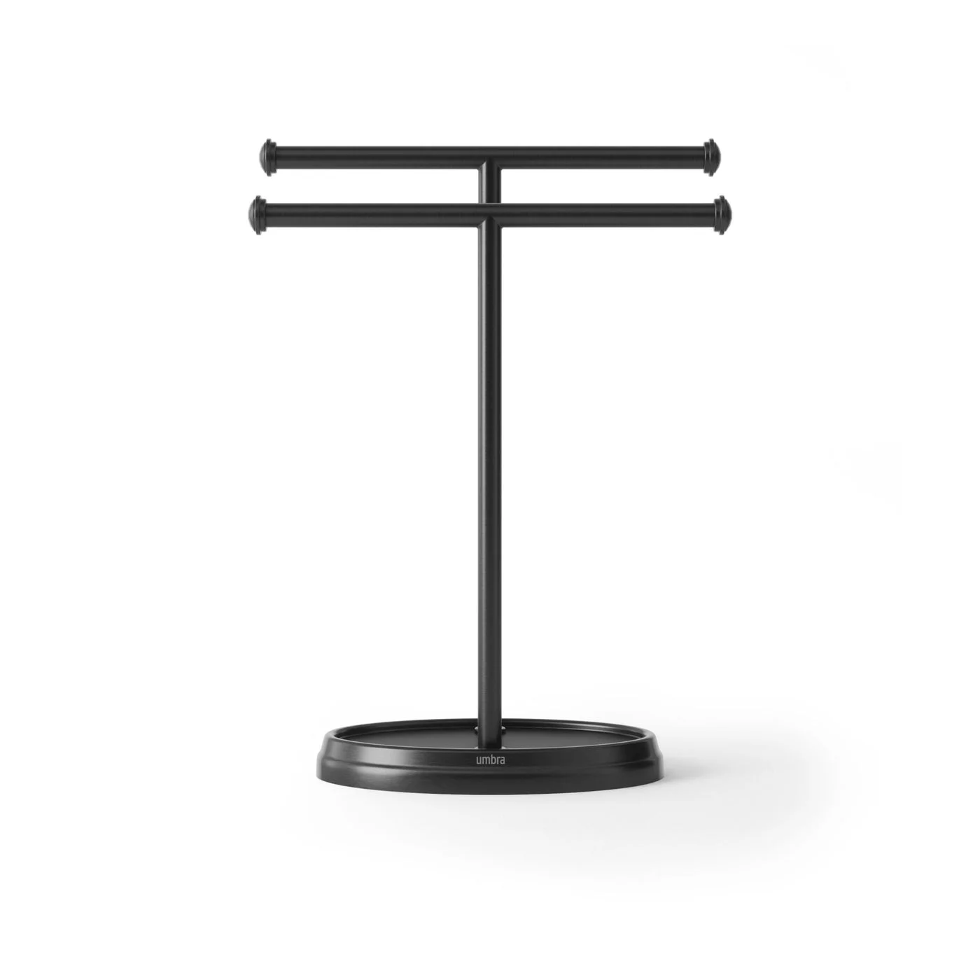 black stand front profile — manufacturer reference