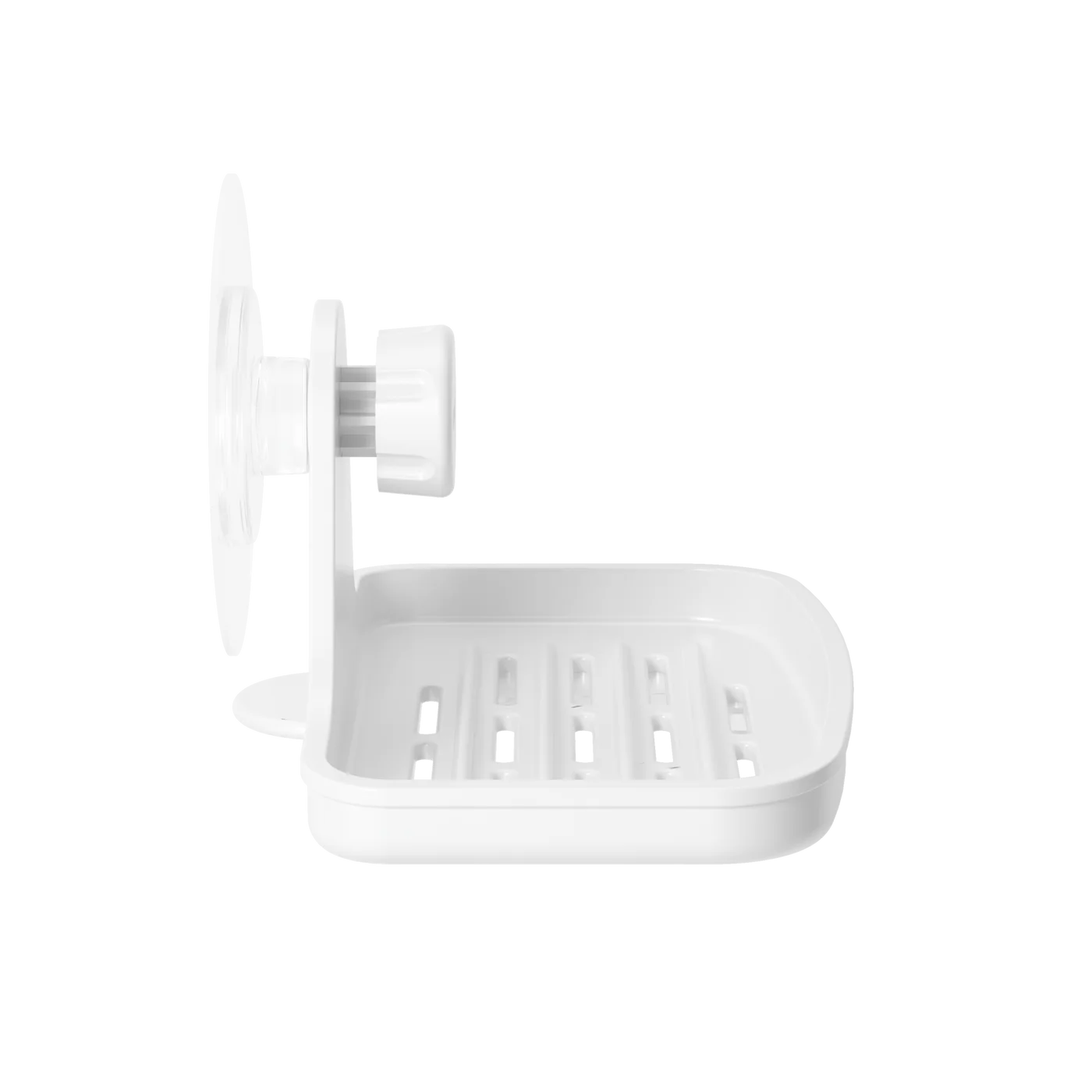 side view showing drainage holes — manufacturer reference
