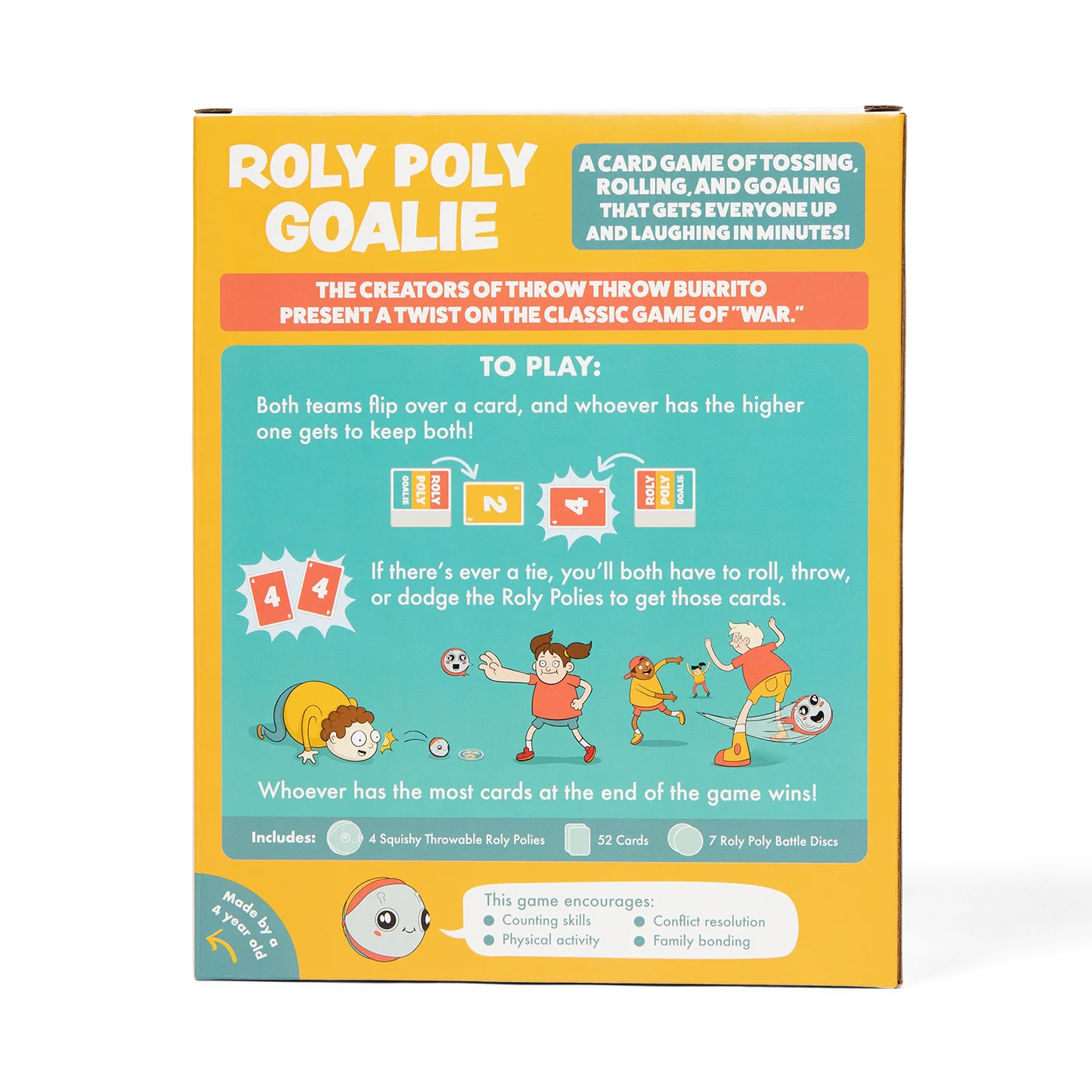 Box back with game description