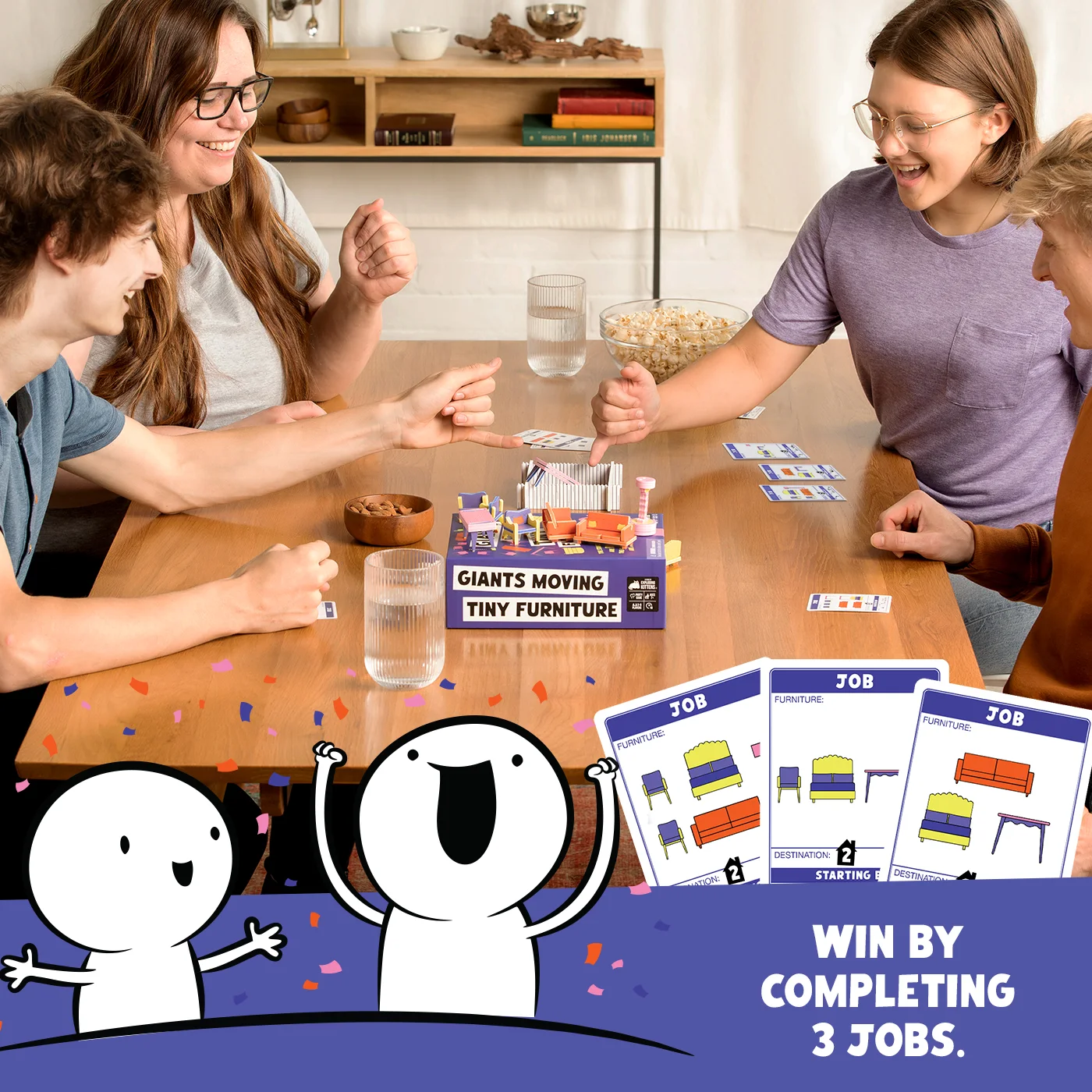 Maker family game scene