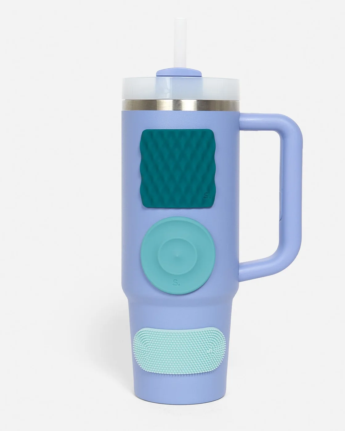 Three Green textures applied to one tumbler; tumbler not included