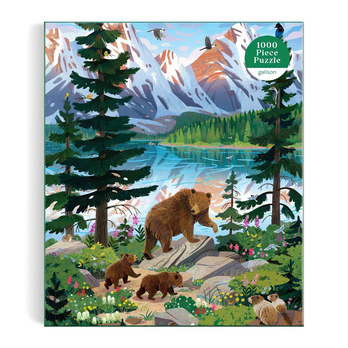 Valley of the Peaks 1000 Piece Puzzle 9780735389021 — front retail box