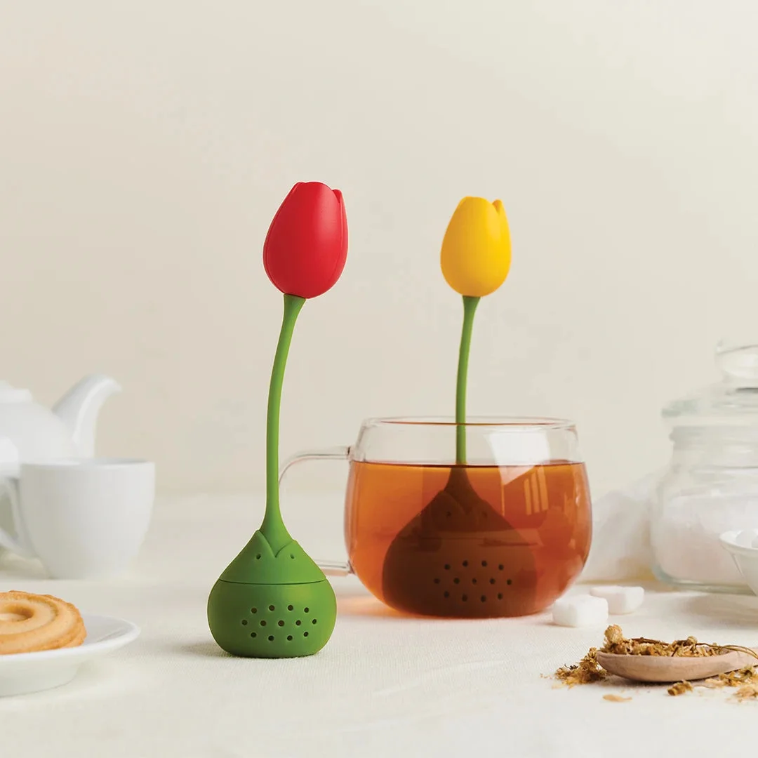 red and yellow Tulip collection; only red included