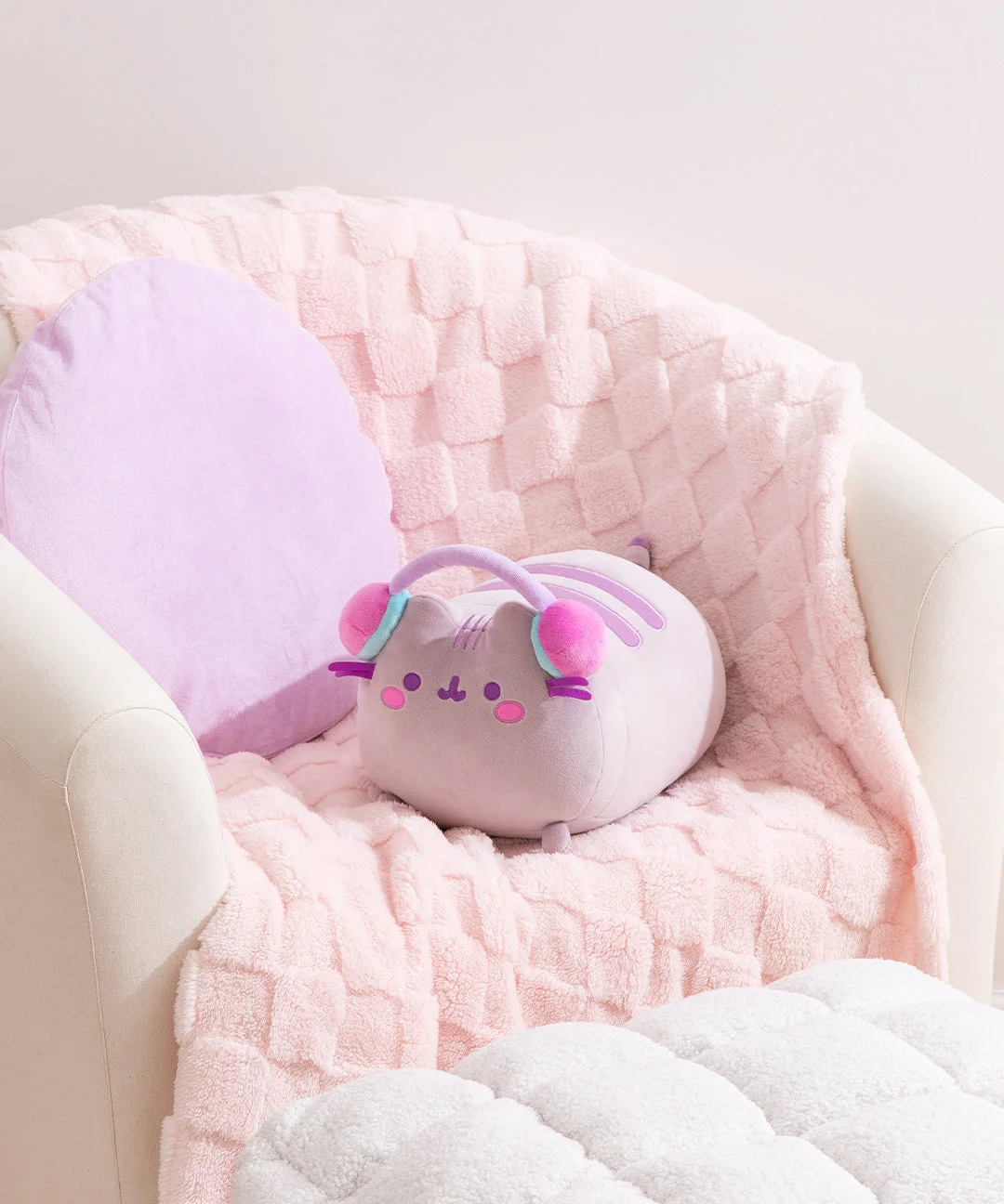 plush on chair for scale; chair excluded
