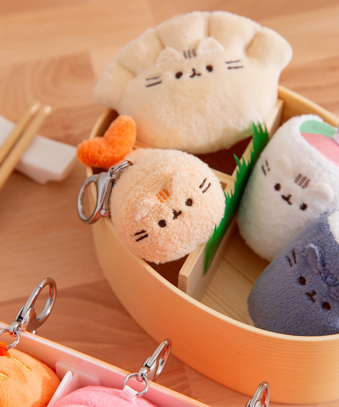 dumpling and other collection examples; selection random