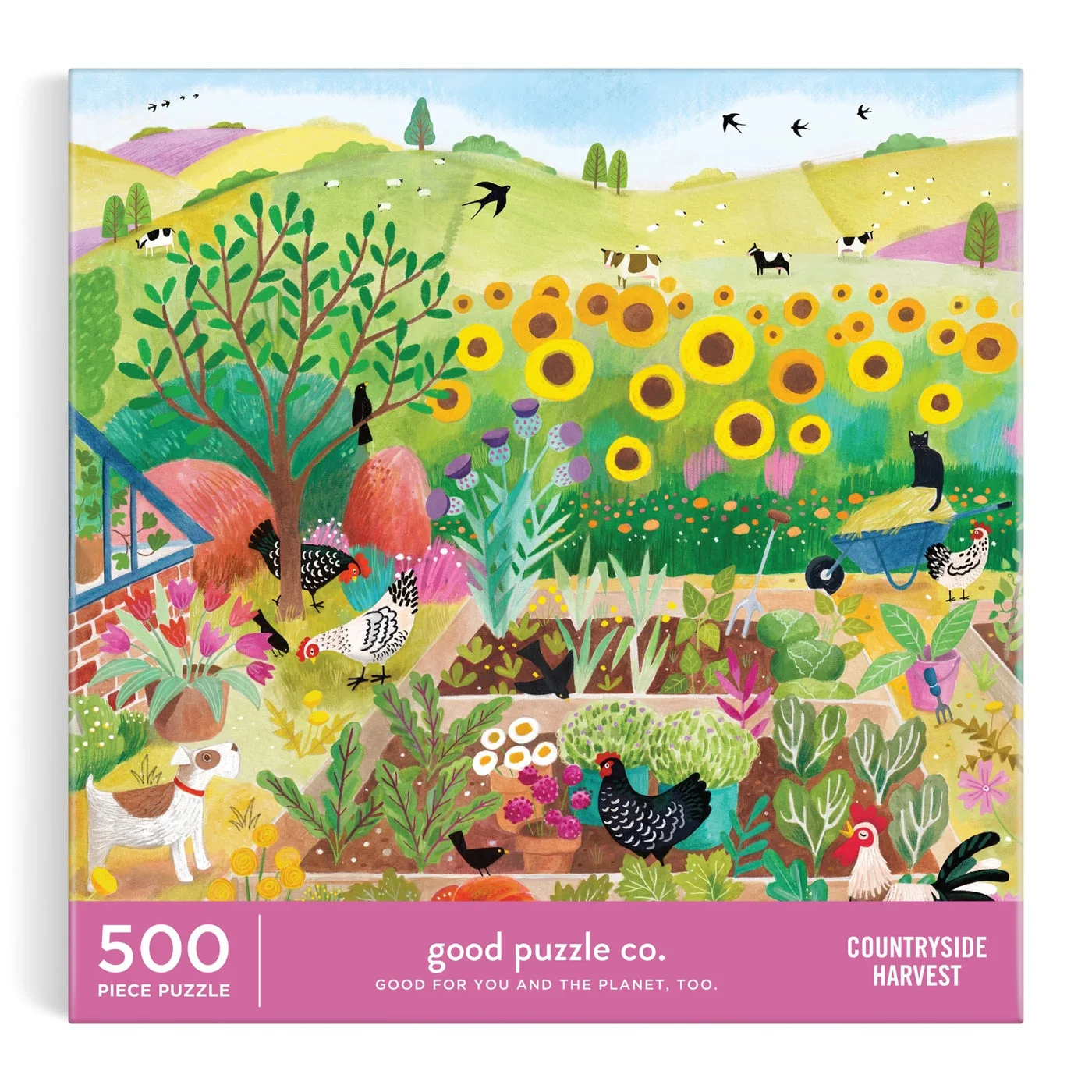 Manufacturer reference — box, artwork or puzzle detail
